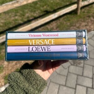 The Visionaries Set of 4 Books: McQueen, LOEWE, Versace, Vivienne Westwood